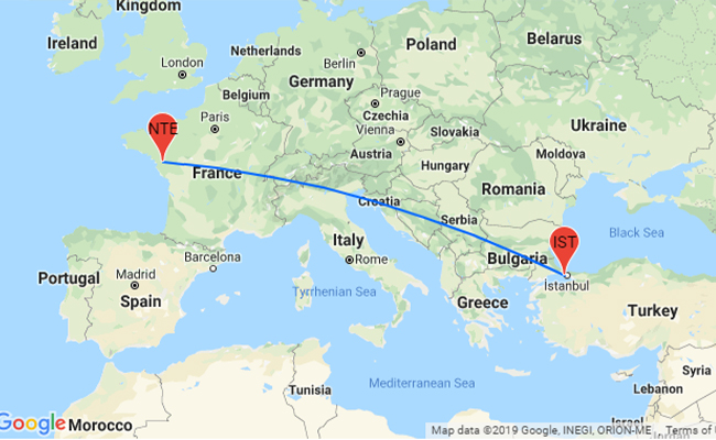 Fransa-Türkiye Arası Taşımacılık